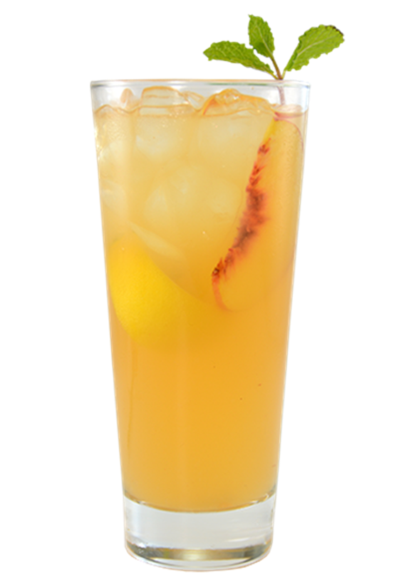 bourbon fizz de durazno