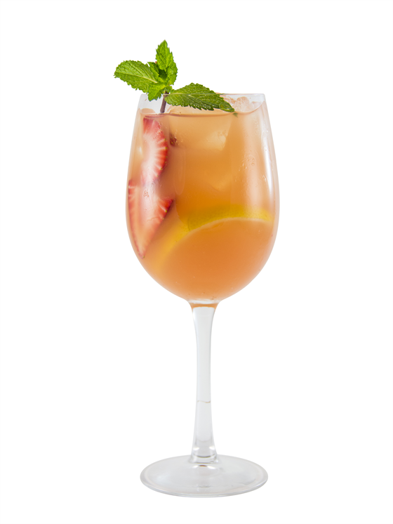 just peachy sangria