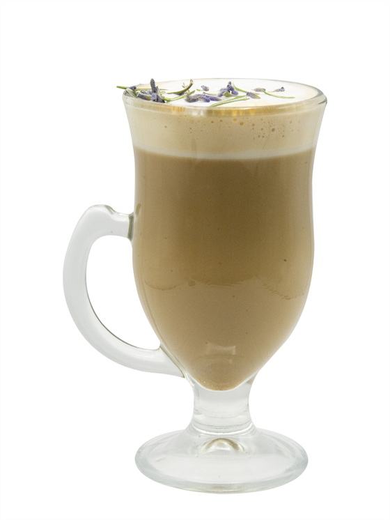 Latte de lavanda y limón