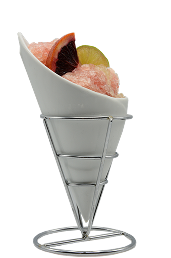 Blood Orange Beer Snow Cone