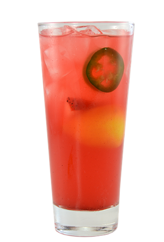 Strawberry Jalapeño Lemonade 