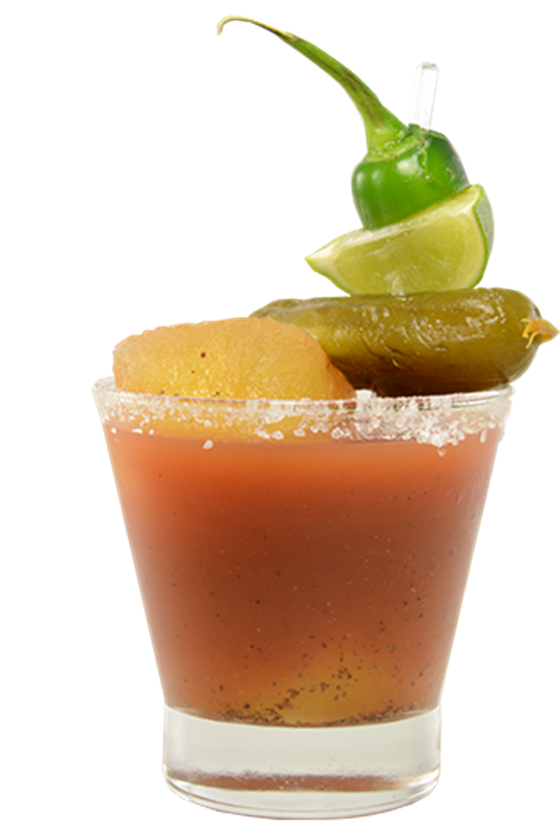 Bloody Mary de pepino en escabeche