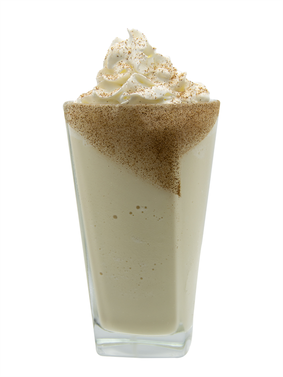 Batido de canela y manzana con caramelo