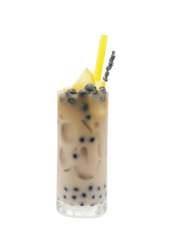 Blue Bubble Milk Tea