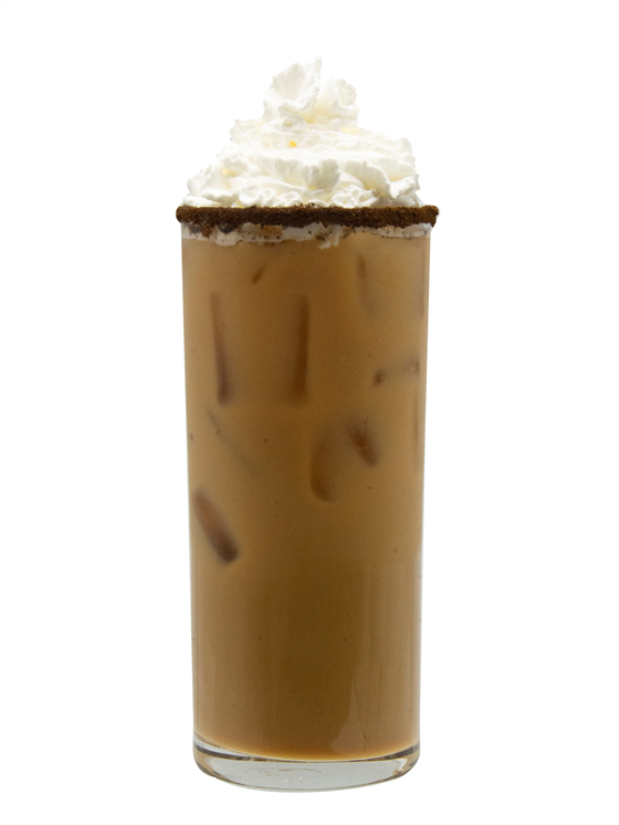 organic caramel iced coffee