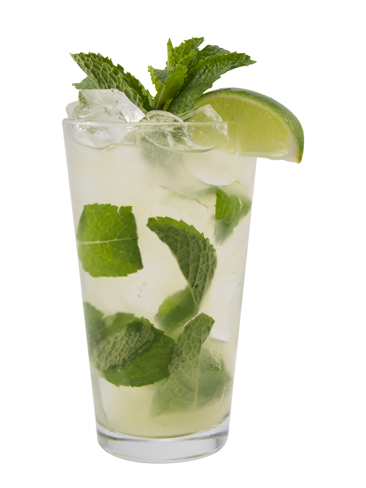 Mojito tropical de fruta de la pasión (maracuyá)