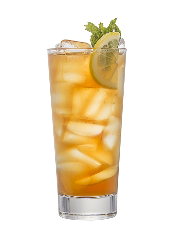 delightful peach iced tea