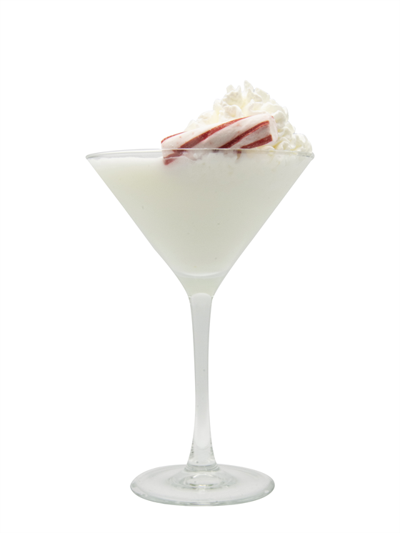 Skinny Peppermint Cream Martini