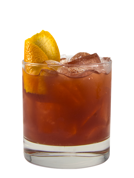 Negroni de naranja sangrienta