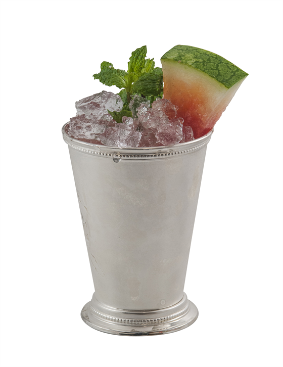 Julep de Bourbon y sandía