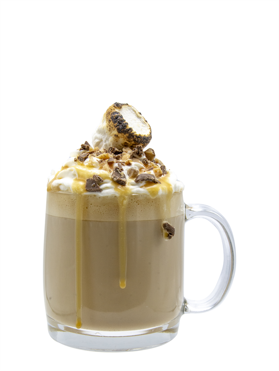 Salted Toffee Marshmallow Latte