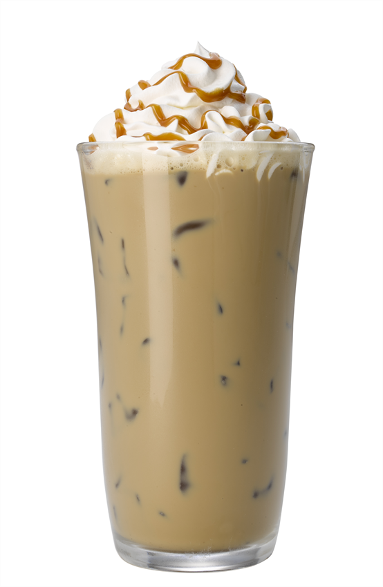 Crème Caramel Iced Latte