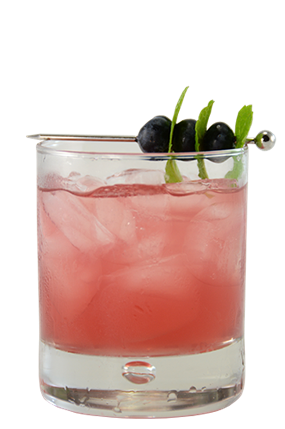 Blueberry Basil Gimlet 