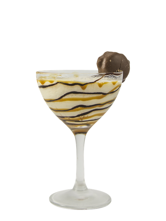 Bourbon Chocolate Pecan Tini