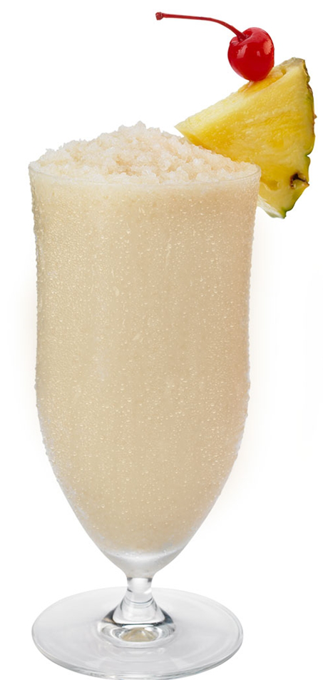 Smoothie de yogurt de piña colada