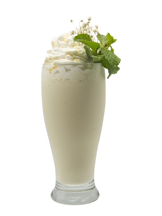 batido de miel y lavanda