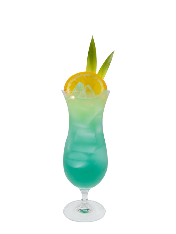 Blue Island Mocktail