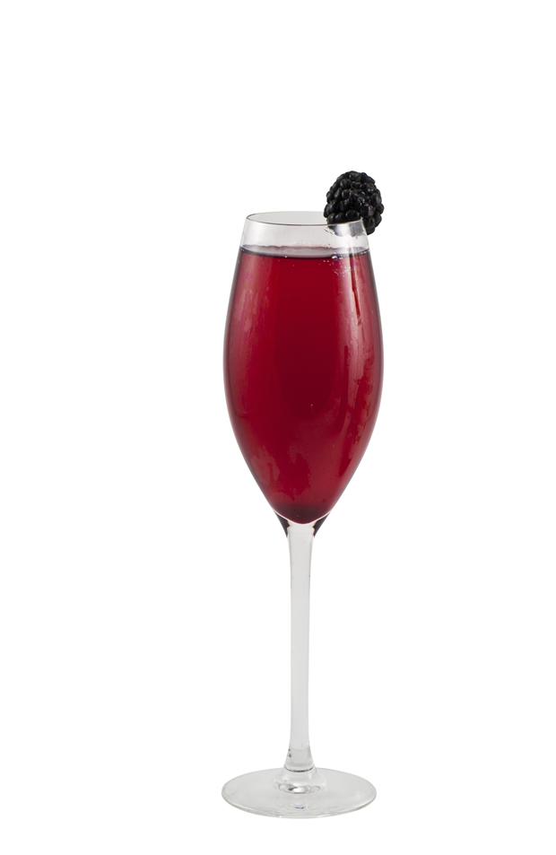 Champagne Pom Cocktail