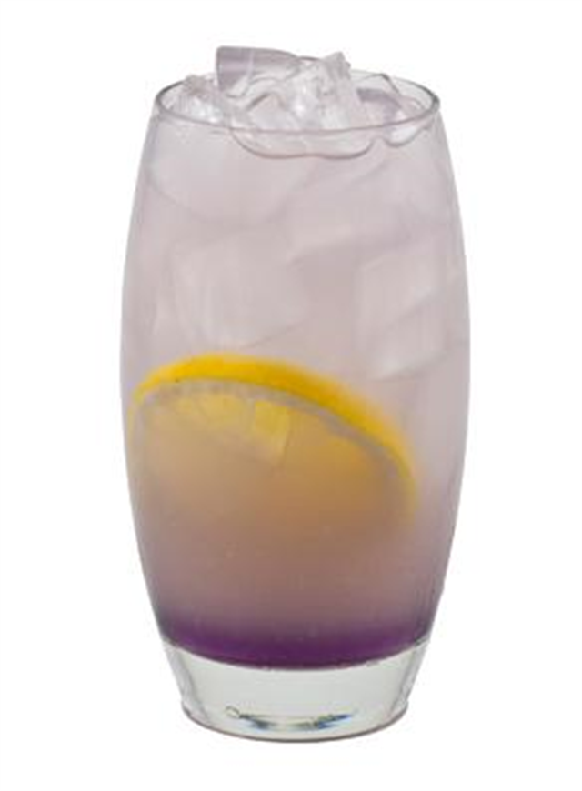 Limonada de zarzamora silvestre y lavanda