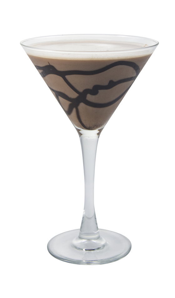 Martini ligero de chocolate