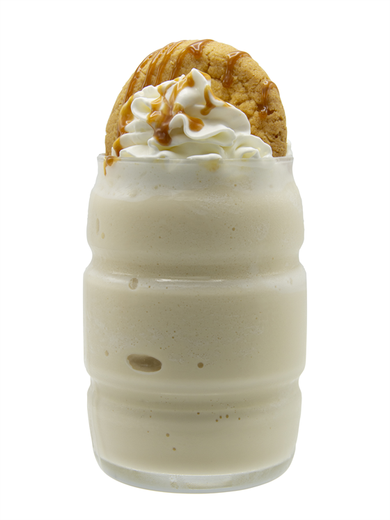 Sea Salt Caramel Cookie Milkshake