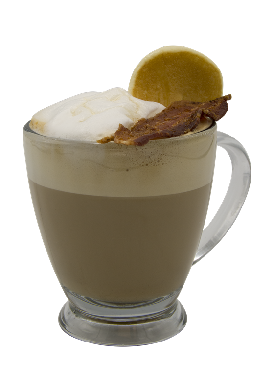 Latte de panqueque de maple