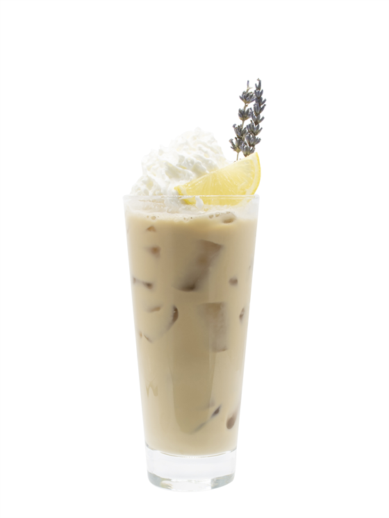 Lavender Lemon Iced Latte