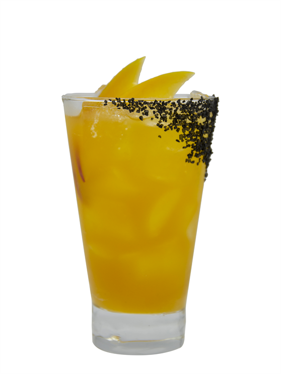 limonada de mango con tequila especiado