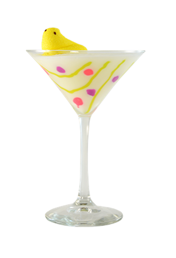 easter fizz tini