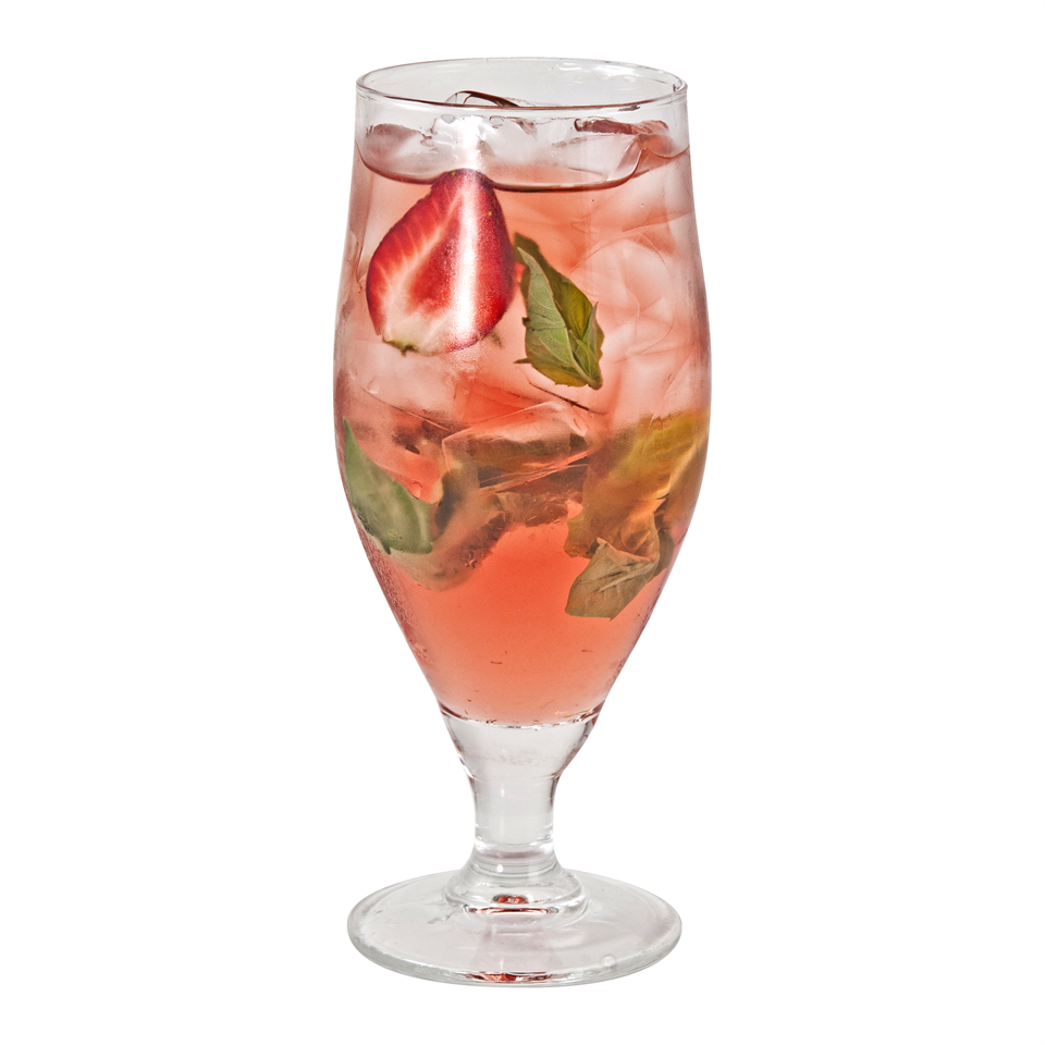 Strawberry Mint Spritzer