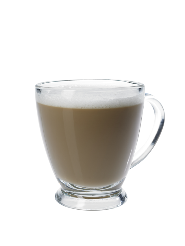 Capuchino de vainilla y galleta