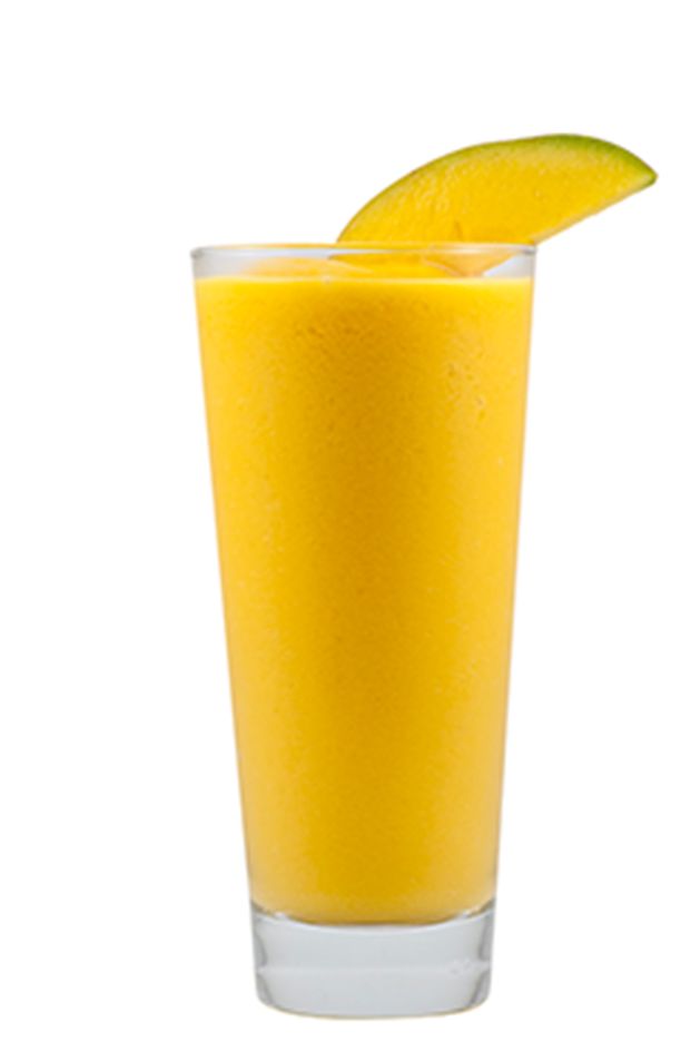 Smoothie de yogurt de mango con especias