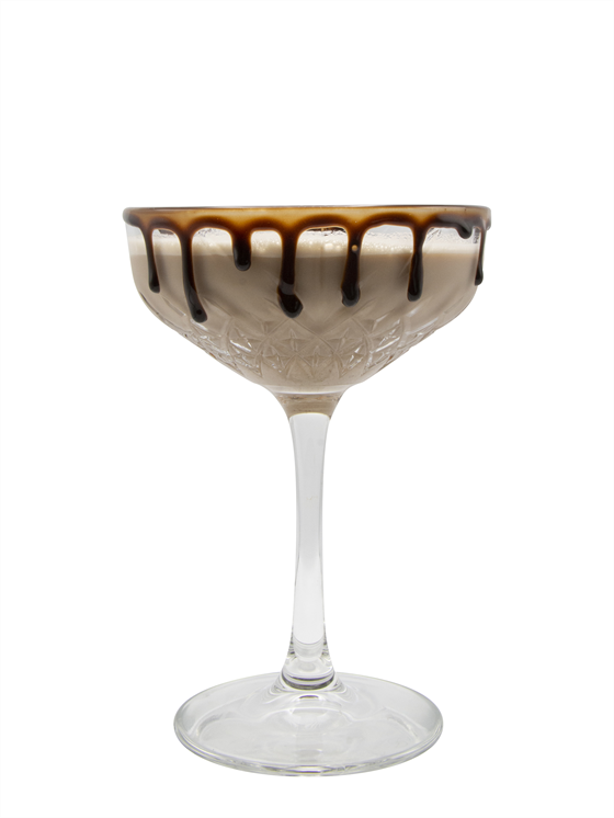 Martini de Mocha y manzana caramelizada