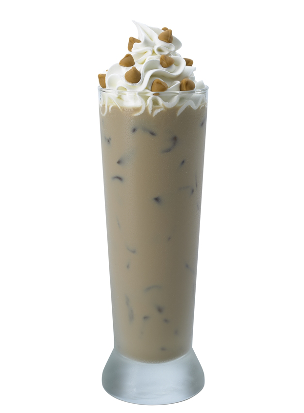 Butterscotch Iced Latte