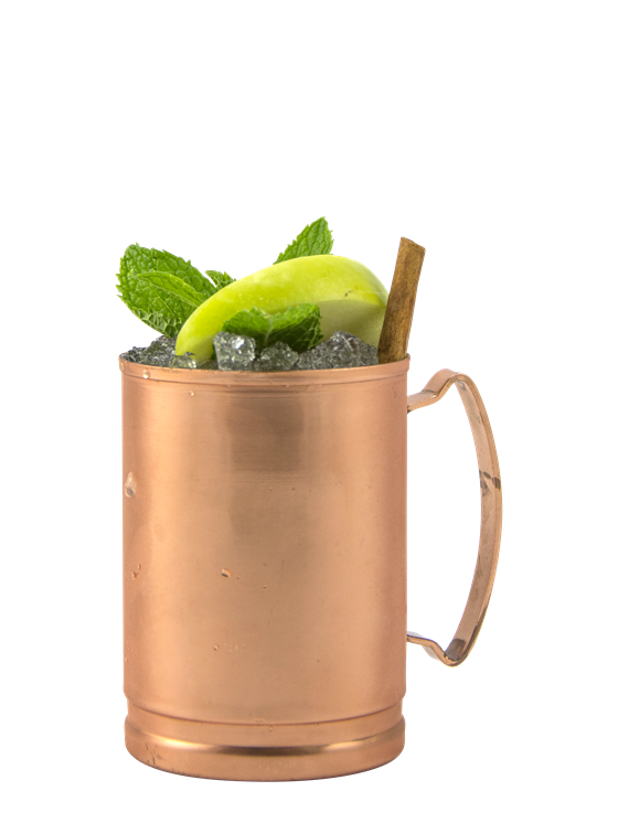 Mule de canela y manzana