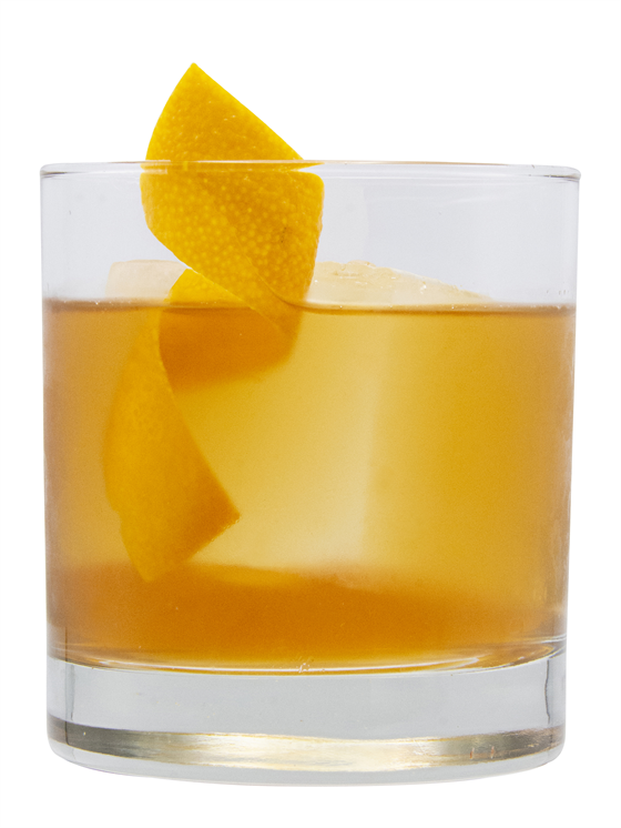 Old fashioned de mantequilla de nuez garapinada