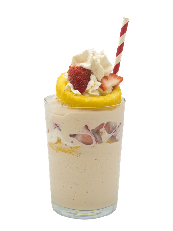 Strawberry Shortcake Parfait Shake