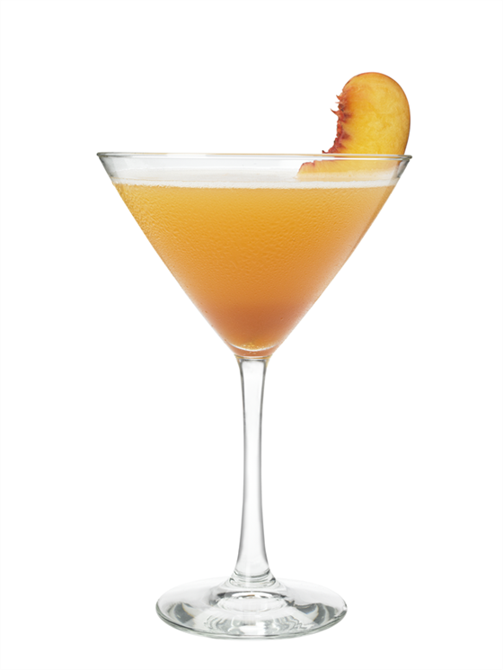 Ginger Peach Tini