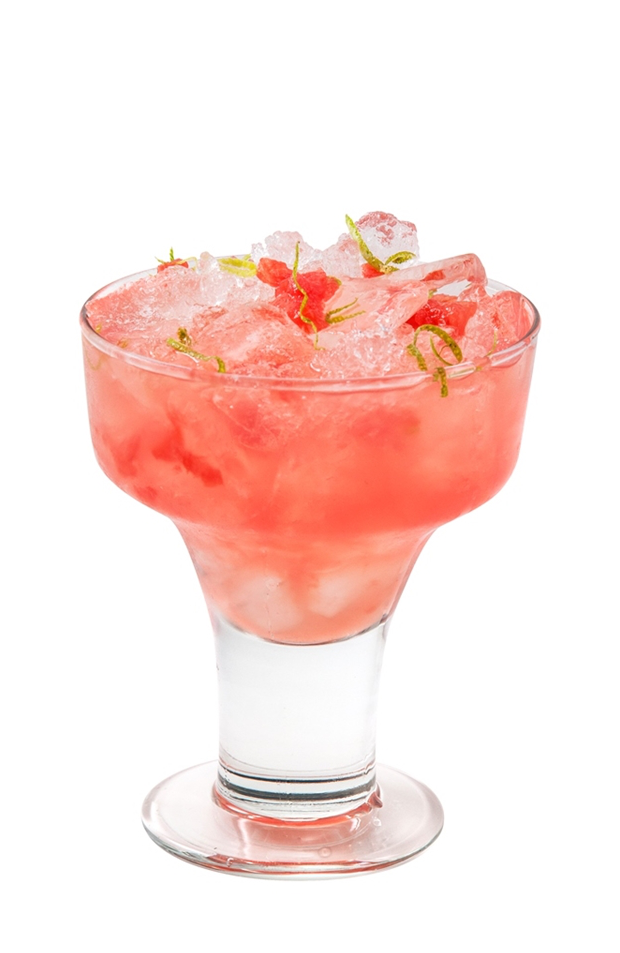 Macerado de sandia y ginebra